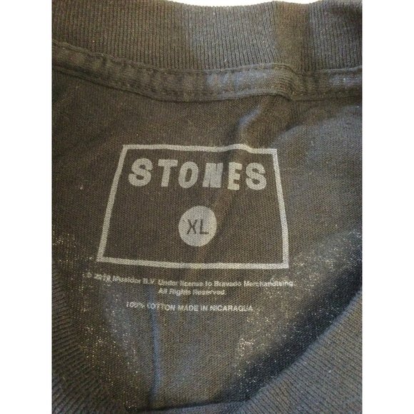 ROLLING STONES 2019 No Filter TOUR LONG SLEEVE SHIRT XL BLACK Xtra Large - Picture 5 of 6